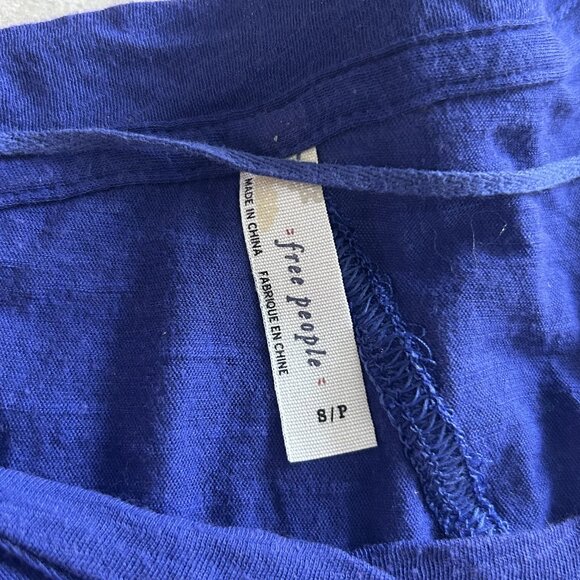 RARE Free People Slouchy Sheer Graphic Tee ASO Alex Russo - Picture 10 of 12